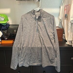 Nike running dry fit half zip jacket